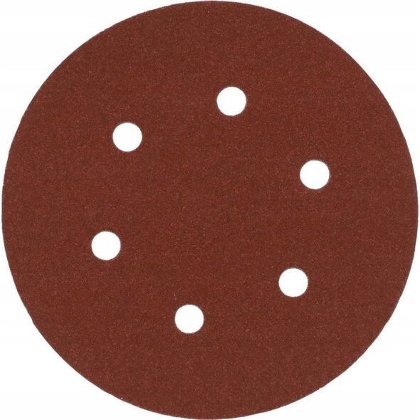 Milwaukee MILWAUKEE ABRASIVE DISC 150mm 6 HOLES P80 /50 pcs.