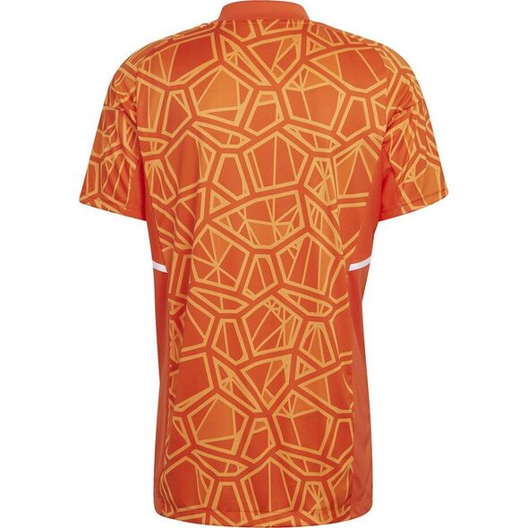Adidas Koszulka męska Condivo 22 Goalkeeper Jersey Short Sleeve pomarańczowa HB1621 L