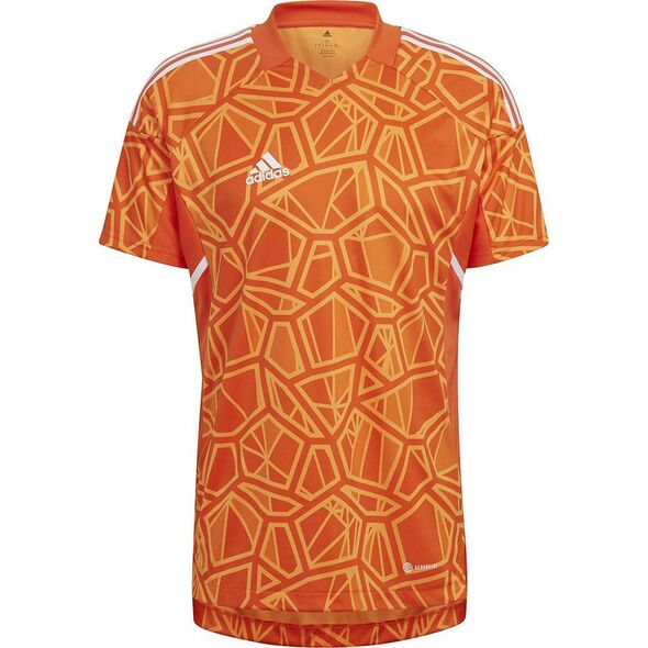 Adidas Koszulka męska Condivo 22 Goalkeeper Jersey Short Sleeve pomarańczowa HB1621 S