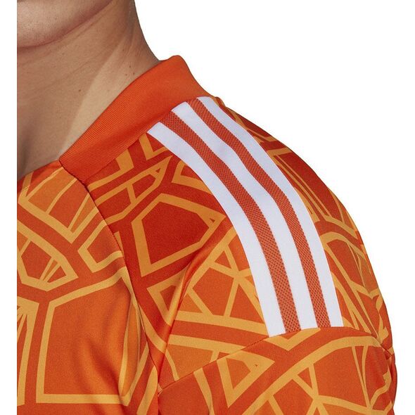 Adidas Koszulka męska Condivo 22 Goalkeeper Jersey Short Sleeve pomarańczowa HB1621 M