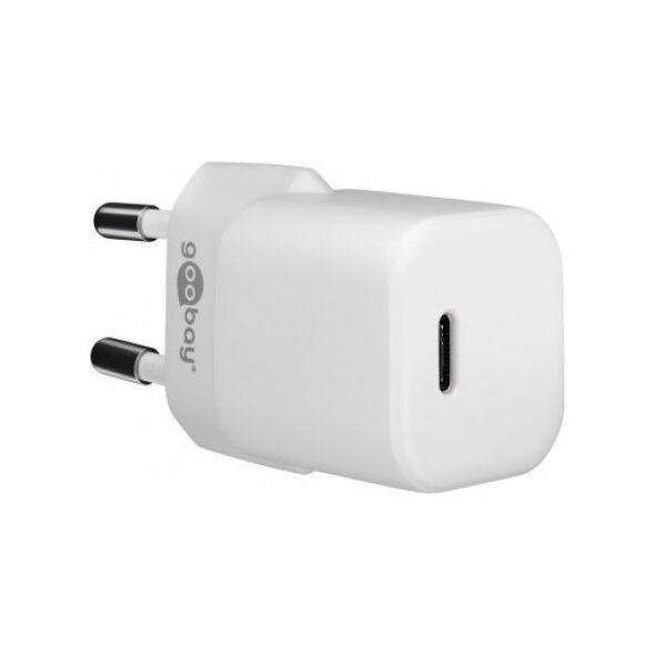 Ładowarka Goobay Szybka ładowarka USB-C PD Nano (20 W) biały