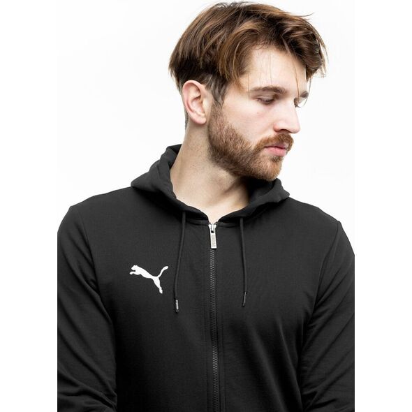 Puma Bluza męska Puma Team Goal Casuals Hooded czarna 658595 03 M