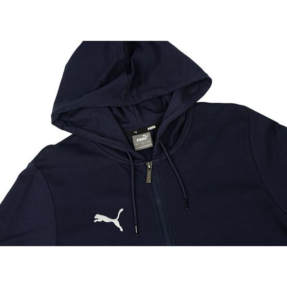 Puma Bluza męska Puma Team Goal Casuals Hooded granatowa 658595 06 S