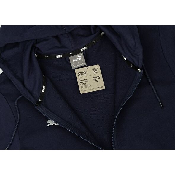 Puma Bluza męska Puma Team Goal Casuals Hooded granatowa 658595 06 S