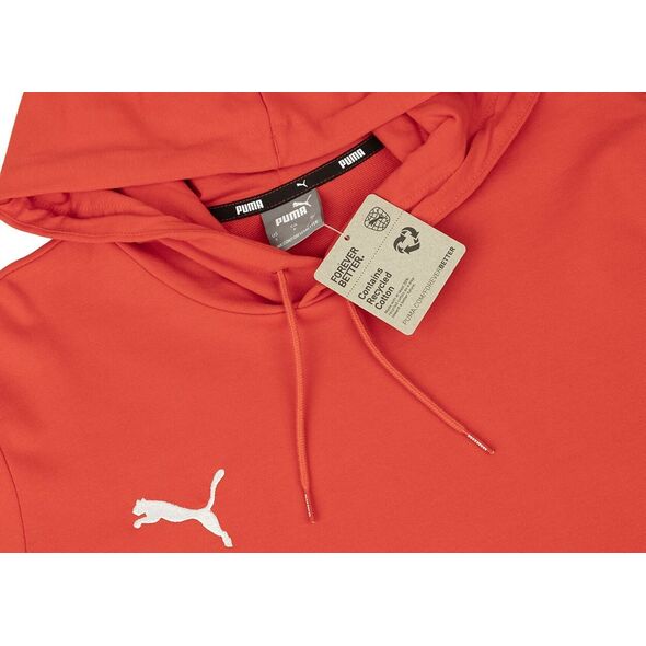 Puma Bluza męska Puma Team Goal Casuals Hoody czerwona 658618 01 XL