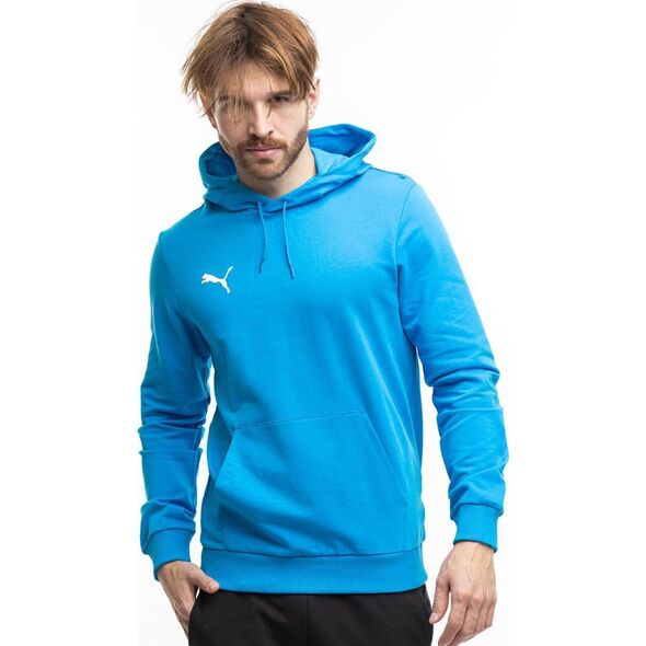 Puma Bluza męska Puma Team Goal Casuals Hoody niebieska 658618 02 M
