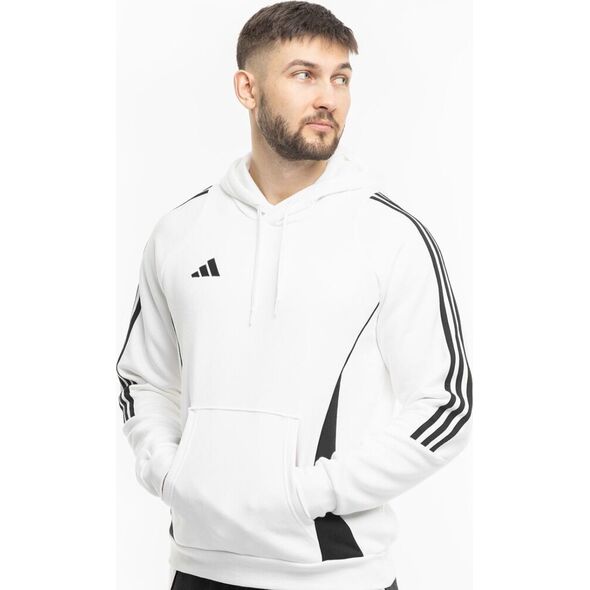 Adidas Bluza męska adidas Tiro 24 Sweat Hooded biała IR7547 XL