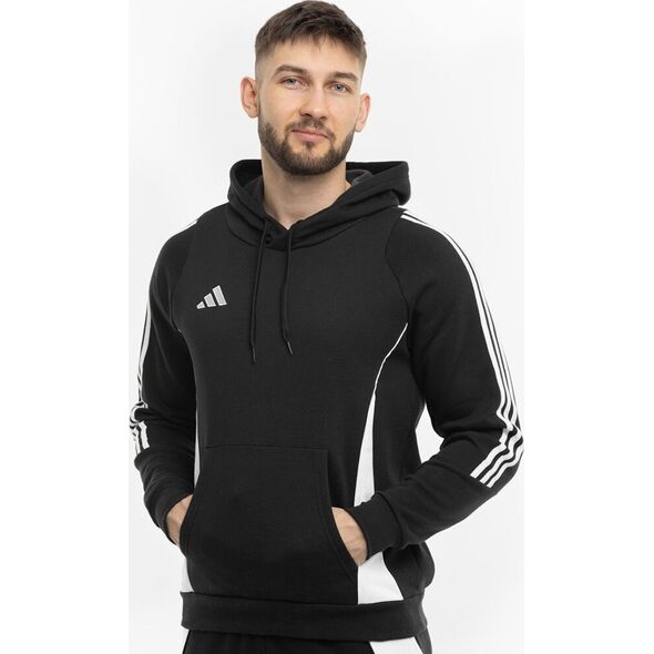 Adidas Bluza męska adidas Tiro 24 Sweat Hooded czarna IJ7673 XL