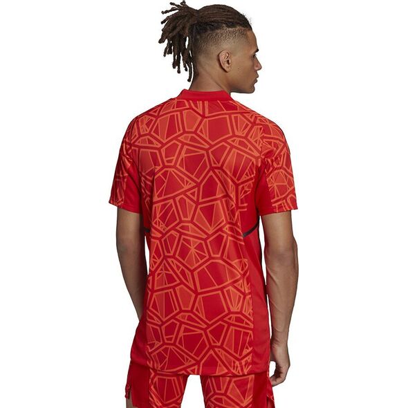 Adidas Koszulka męska Condivo 22 Goalkeeper Jersey Short Sleeve czerwona H21238 L