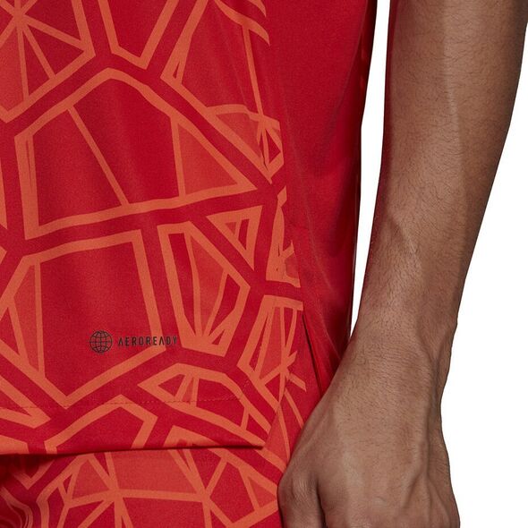 Adidas Koszulka męska Condivo 22 Goalkeeper Jersey Short Sleeve czerwona H21238 XL