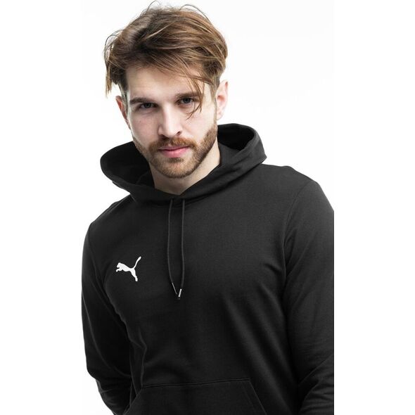 Puma Bluza męska Puma Team Goal Casuals Hoody czarna 658618 03 S