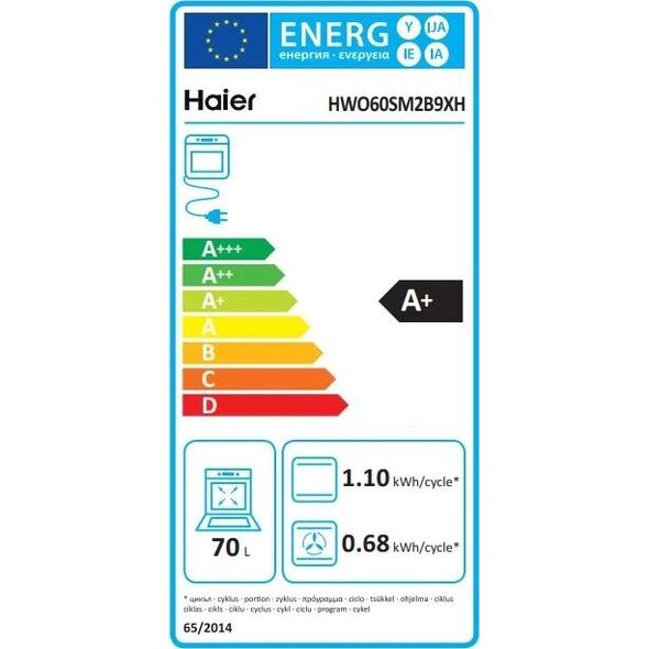 Piekarnik Haier OVEN HWO60SM2B9XH HAI
