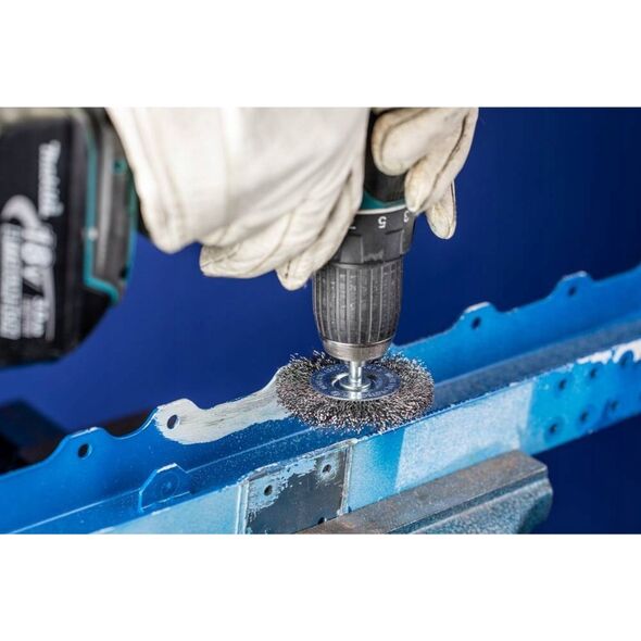 Sourcing Metal brush with handle PFERD RBU 10010/6 INOX 0.30 SG