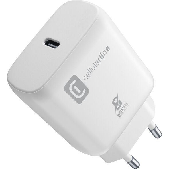 Ładowarka Sourcing CELLULARLINE USB TYPE-C CHARGER SAMSUNG