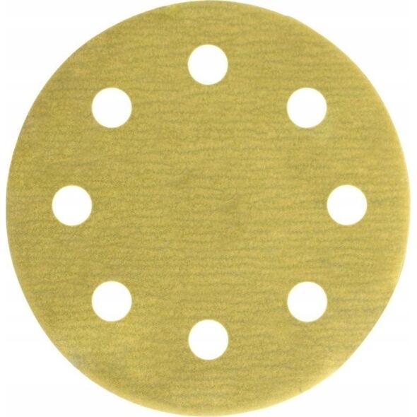 Milwaukee MILWAUKEE PREMIUM ABRASIVE DISC HP 125mm 8 HOLES P240 /50 pcs.