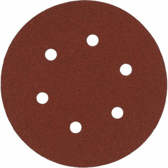 Milwaukee MILWAUKEE ABRASIVE DISC 150mm 6 HOLES P240 /50 pcs.