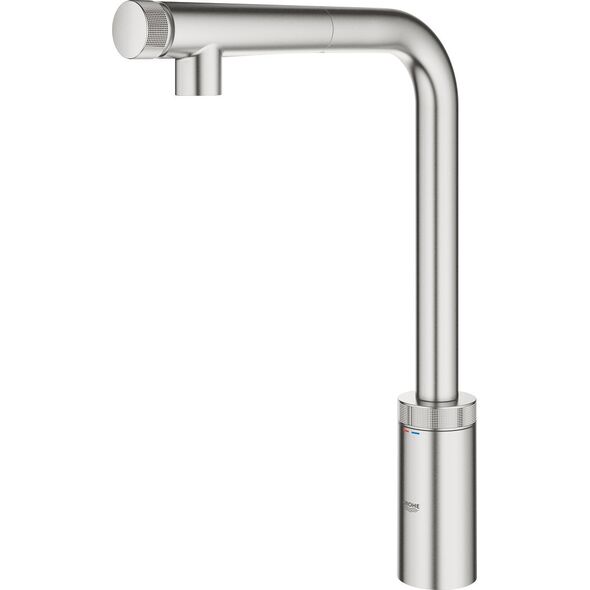 Bateria kuchenna Grohe Kitchen faucet with pull-out shower Grohe Minta Smartcontrol, 31613DC0, stainless steel. steel