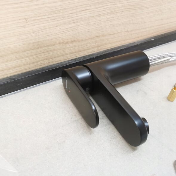 Bateria umywalkowa Hansa Hansgrohe Vernis Blend 100 CoolStart, 71585670, black matt