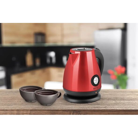 Czajnik ECG Kettle ECG RK 1705 Metallico Rosso