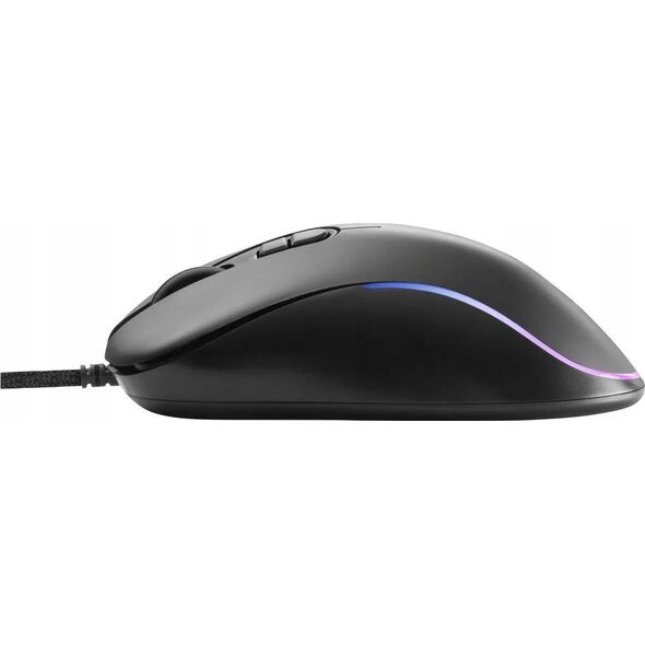 Mysz Sourcing Mouse DELTACO GAMING RGB, 800-2400