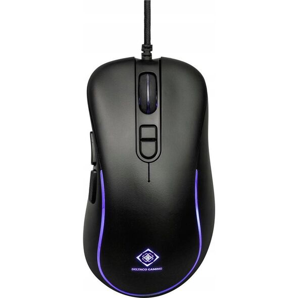 Mysz Sourcing Mouse DELTACO GAMING RGB, 800-2400
