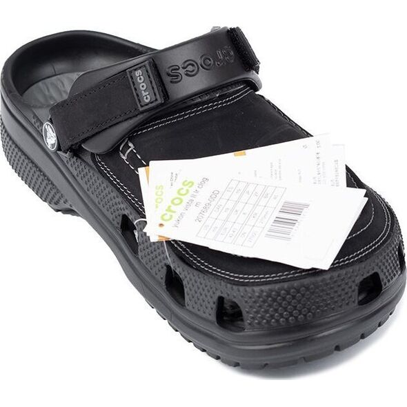 Crocs Chodaki sandały klapki męskie Crocs Yukon Vista II LR Clog czarne 207689 0DD 42-43