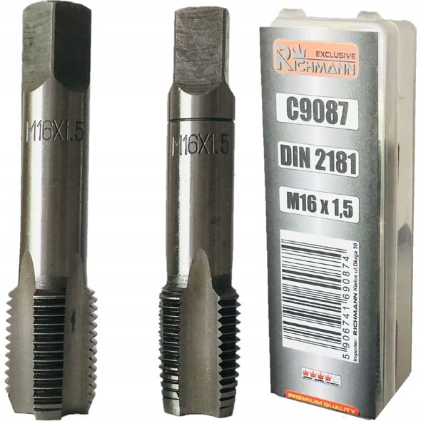 Corona Fine thread tap M16 x 1.5 mm 2 pcs.