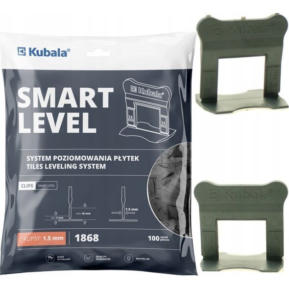 Kubala TILE ATTRACTOR 1.5mm KUBALA 100 pcs