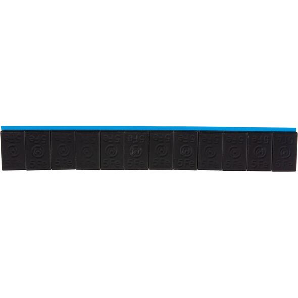 Geko Ciężarki klejone XTREME powlekane czarne 12x5g – zestaw 100 pasków (6kg) (4)