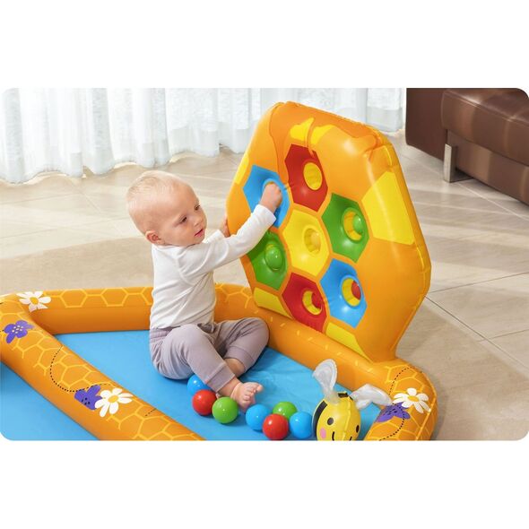 Bestway Plac zabaw dmuchany Pszczułki 127 x 119 x 61 cm Bestway 52639