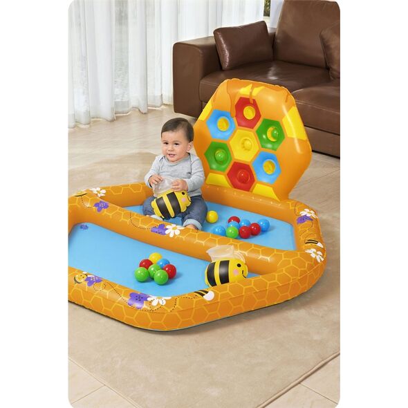 Bestway Plac zabaw dmuchany Pszczułki 127 x 119 x 61 cm Bestway 52639