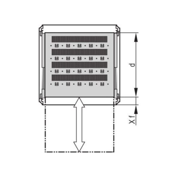 SCHROFF Taca teleskopowa SCHROFF 19 do Varistar, Novastar, Eurorack, 70 kg, RAL 7035, 600W 600D