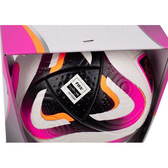 Adidas Piłka nożna adidas Conext 24 Pro biało-różowa IP1616 5