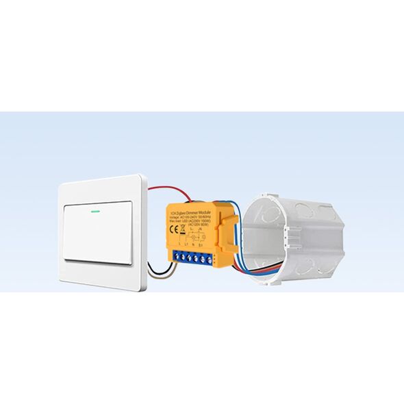Avatto Inteligentny przełącznik dopuszkowy ZigBee Avatto ZDMS16-2 TUYA