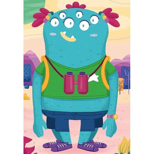 Ravensburger RAVENSBURGER puzzle Mix-up Monsters, 3x24pcs., 05135