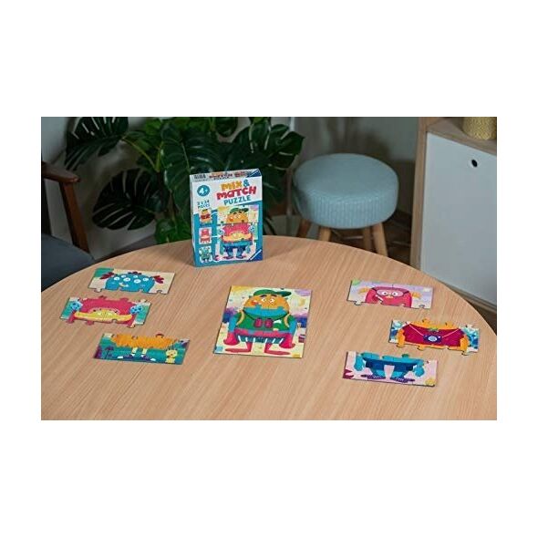 Ravensburger RAVENSBURGER puzzle Mix-up Monsters, 3x24pcs., 05135