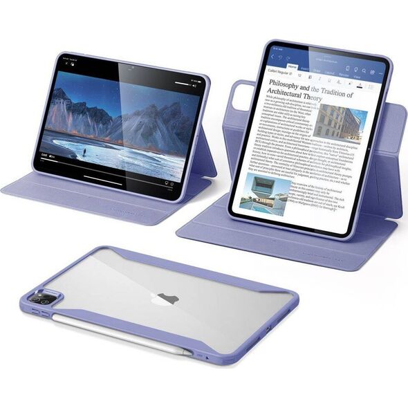 Etui na tablet ESR ESR REBOUND HYBRID IPAD PRO 13 7 / 2024 LAVENDER
