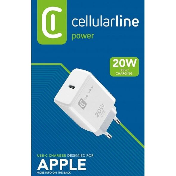 Ładowarka Sourcing Charger CELLULARLINE USB-C Charger 20W