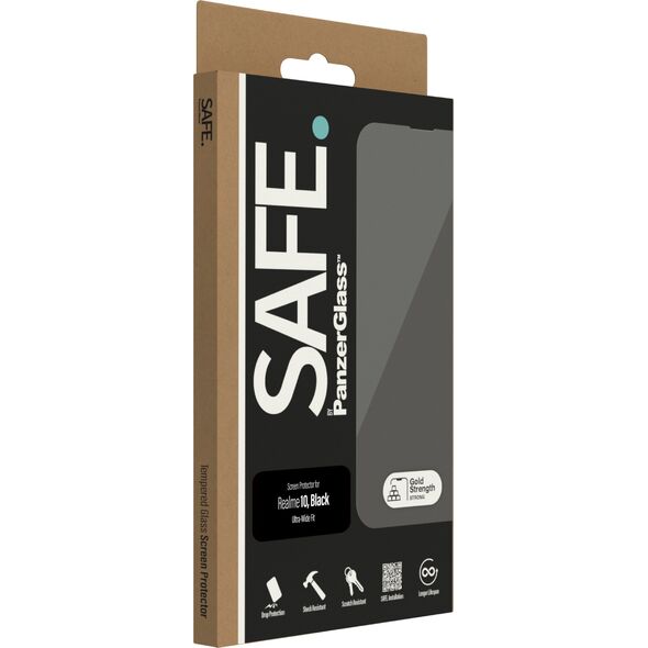 PanzerGlass SAFE by PanzerGlass Realme 10 Screen Protection Ultra-Wide Fit black/black SAFE95343