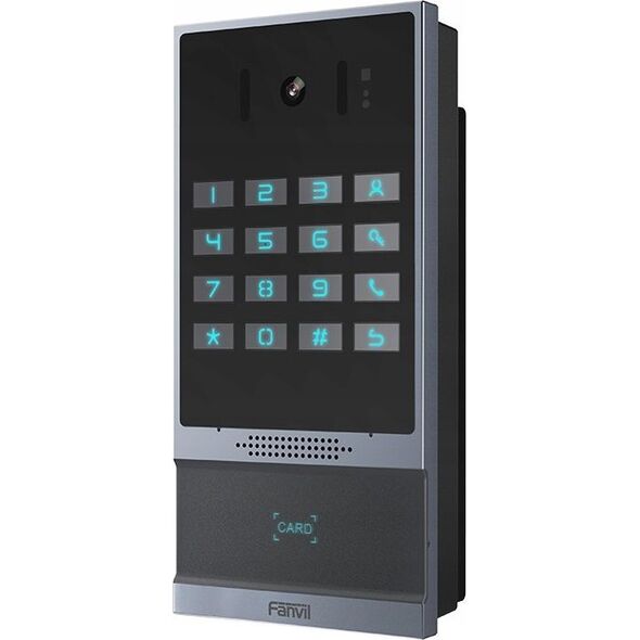 Telefon Fanvil Dzwonek do drzwi Fanvil i64 Czarny Aluminium
