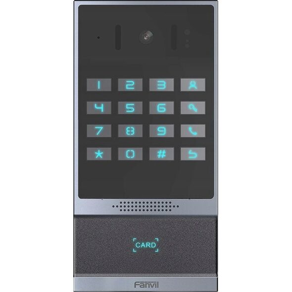 Telefon Fanvil Dzwonek do drzwi Fanvil i64 Czarny Aluminium
