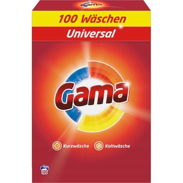 GAMA Washing powder Gama, 6 kg, universal