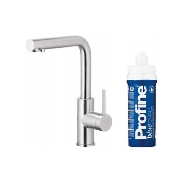 Bateria kuchenna KFA DUERO PURE BASIC BATERIA KUCHENNA Z FUNKCJĄ FILTRACJI WODY + ZESTAW FILTRUJĄCY PROFINE BLUE S, INOX