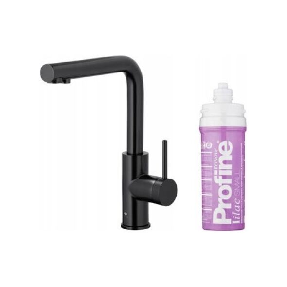 Bateria kuchenna KFA DUERO PURE BASIC BATERIA KUCHENNA Z FUNKCJĄ FILTRACJI WODY + ZESTAW FILTRUJĄCY PROFINE LILAC S, CZARNA