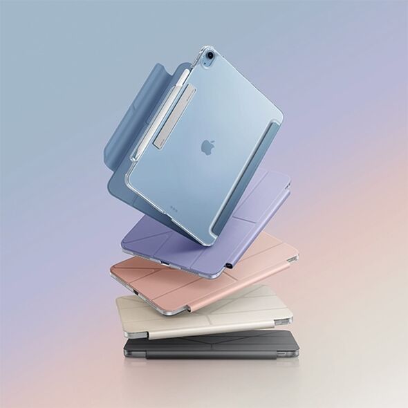 Etui na tablet Uniq UNIQ etui Camden Click iPad Air 11" (2024) różowy/blush pink