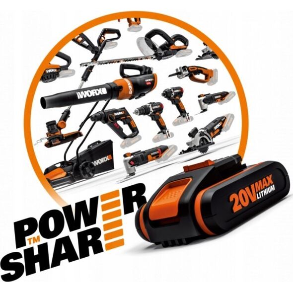 Makita Battery 20V 5.0Ah Worx WA3645