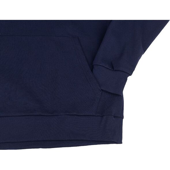 Under Armour Bluza z kapturem kangurka męska Under Armour Rival Fleece Hoodie granatowa 1379757 410 L