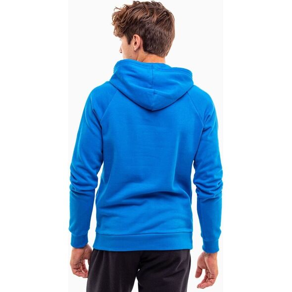 Under Armour Bluza z kapturem kangurka męska Under Armour Rival Fleece Hoodie niebieska 1379757 406 M