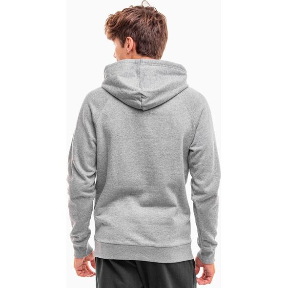 Under Armour Bluza z kapturem męska Under Armour Rival Fleece Hoodie szara 1379757 025 L