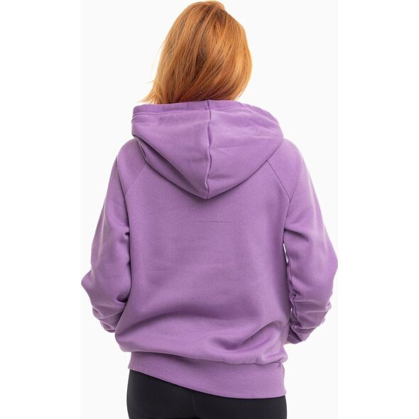 Under Armour Bluza z kapturem kangurka damska Under Armour Rival Fleece Hoodie fioletowa 1379500 560 L